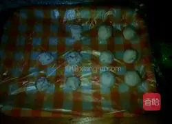 Illustration of how to make taro glutinous rice balls 5