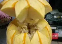 Little sun melon Illustration of baking six-color rice 1