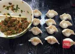 Illustration of how to make white radish dumplings 7