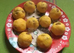 Illustration of how to make sweet potato and corn steamed buns 10