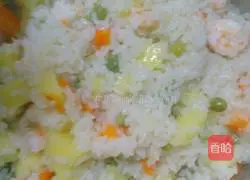 Illustration of how to make shrimp braised rice 9
