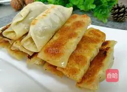 Pot sticker dumplings Illustration of practice 16