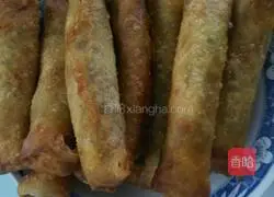 Illustration of how to make spring rolls 6