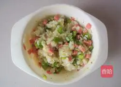 Green pepper baked rice (simple version) recipe 5
