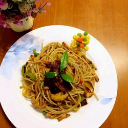 Black Pepper Chicken Breast Pasta