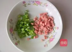 Green pepper baked rice (simple version) recipe 3