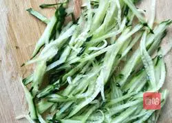 Dumpling wrapper Illustration of how to make fried noodles with oil 7