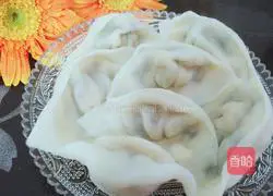 Illustration of how to make vegetable and egg dumplings 22