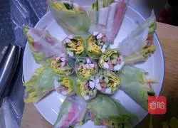How to make spring rolls Illustration 7