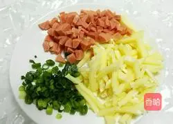 Illustration of grilled steamed buns 3