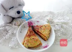 Illustration of how to make fried egg pancakes 7