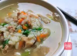 Illustration of how to make assorted porridge 13