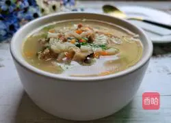 Illustration of how to make assorted porridge 12 