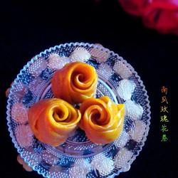 Pumpkin Rosette Roll