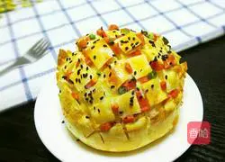 Illustration of grilled steamed buns 10