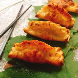 King Oyster Mushroom and Minced Pork Pot Stickers