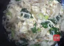 Illustration of how to make vegetable and egg braised cake 9