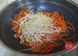 Illustration of how to make fried noodles 10