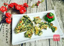 Wild Vegetable Egg Pancake Recipe Illustration 13