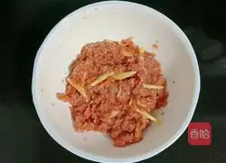 Illustration of how to make scallop and minced meat and vegetable porridge 11