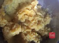 Illustration of how to make sweet potato and corn steamed buns 3