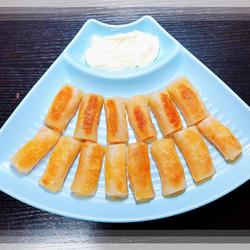 Mini Custard Spring Rolls