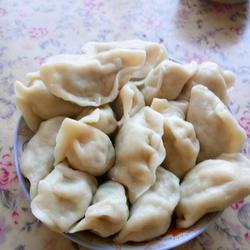 Sauerkraut and pork dumplings