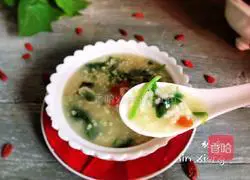 Illustration of how to make health porridge 14