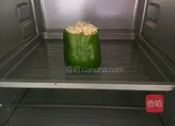 Green pepper baked rice (simple version) illustration 8