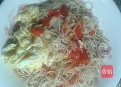 Illustration of how to make fried noodles 2