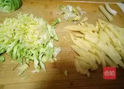 Illustration of braised noodles 2