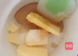 Illustration of making red date malt crispbread 1