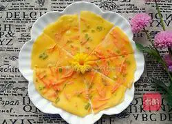 Illustration of how to make carrot cornmeal cake 7