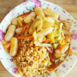 Fried rice cake (cheese rice cake)