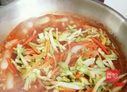 Illustration of how to make fried rice cake (cheese rice cake) 6