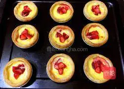 Strawberry Egg Tart Recipe 10