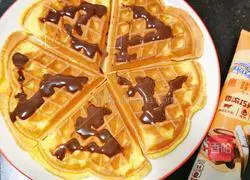 Quick Breakfast Waffle Recipe Illustration 6