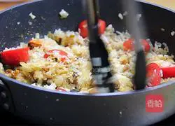 Creategory of the recipe for seafood risotto with meat sauce 5